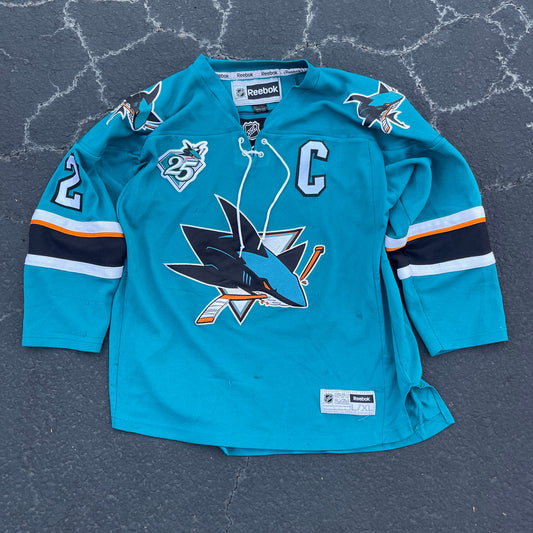 Reebok NHL sharks jersey size L/XL youth