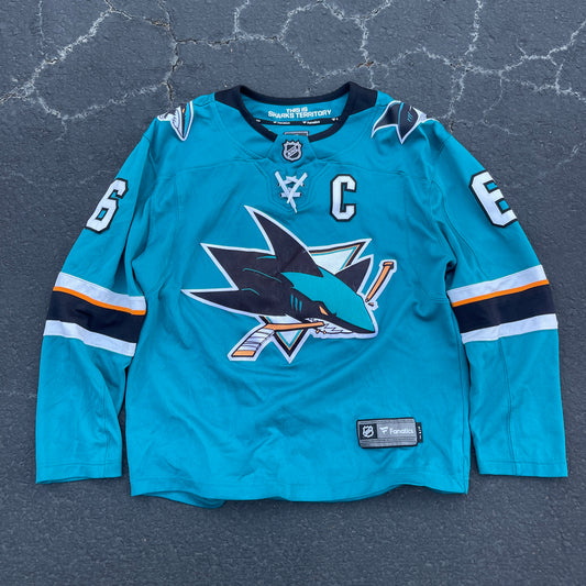 Fanatics NHL sharks jersey size S