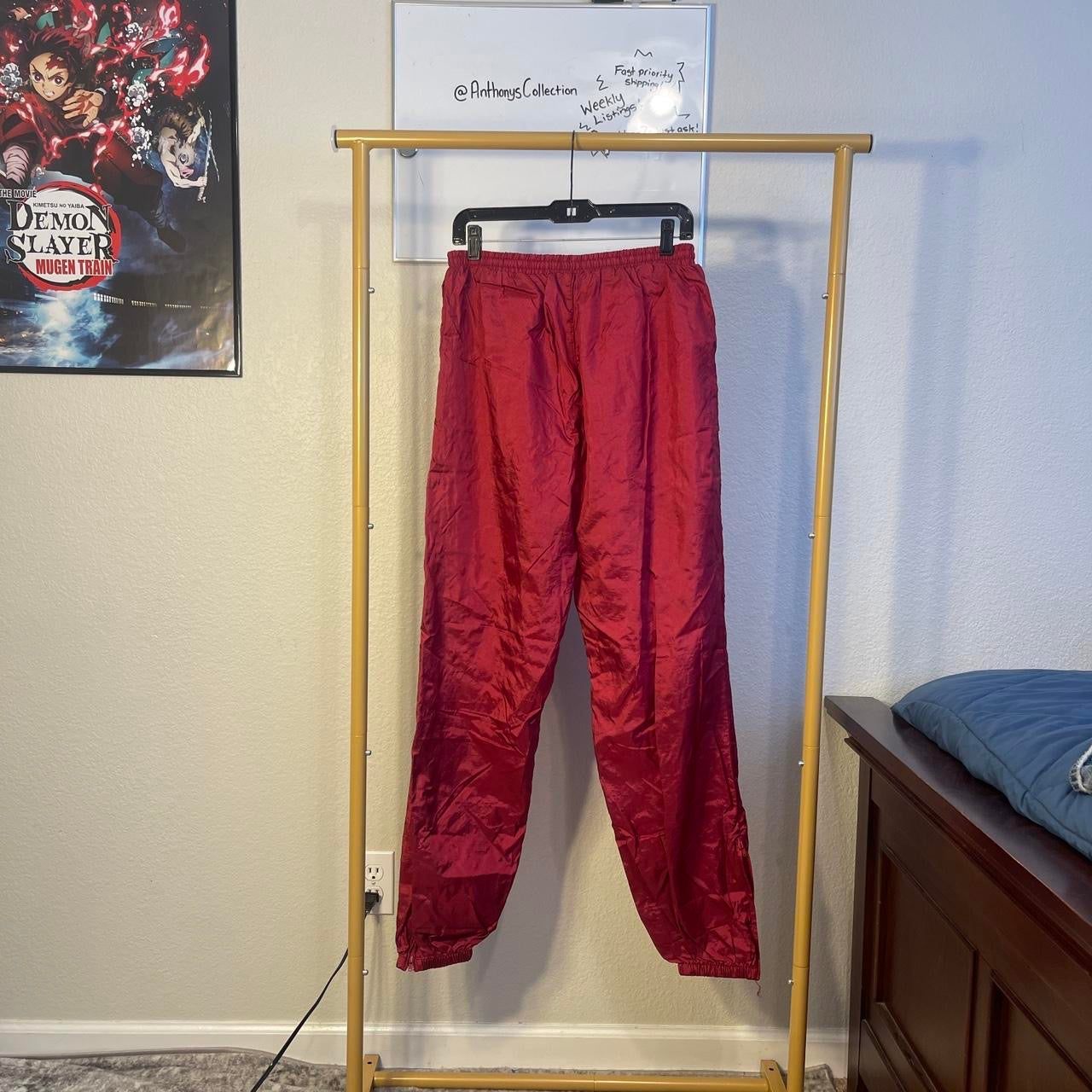 Pro player vintage track pants size L