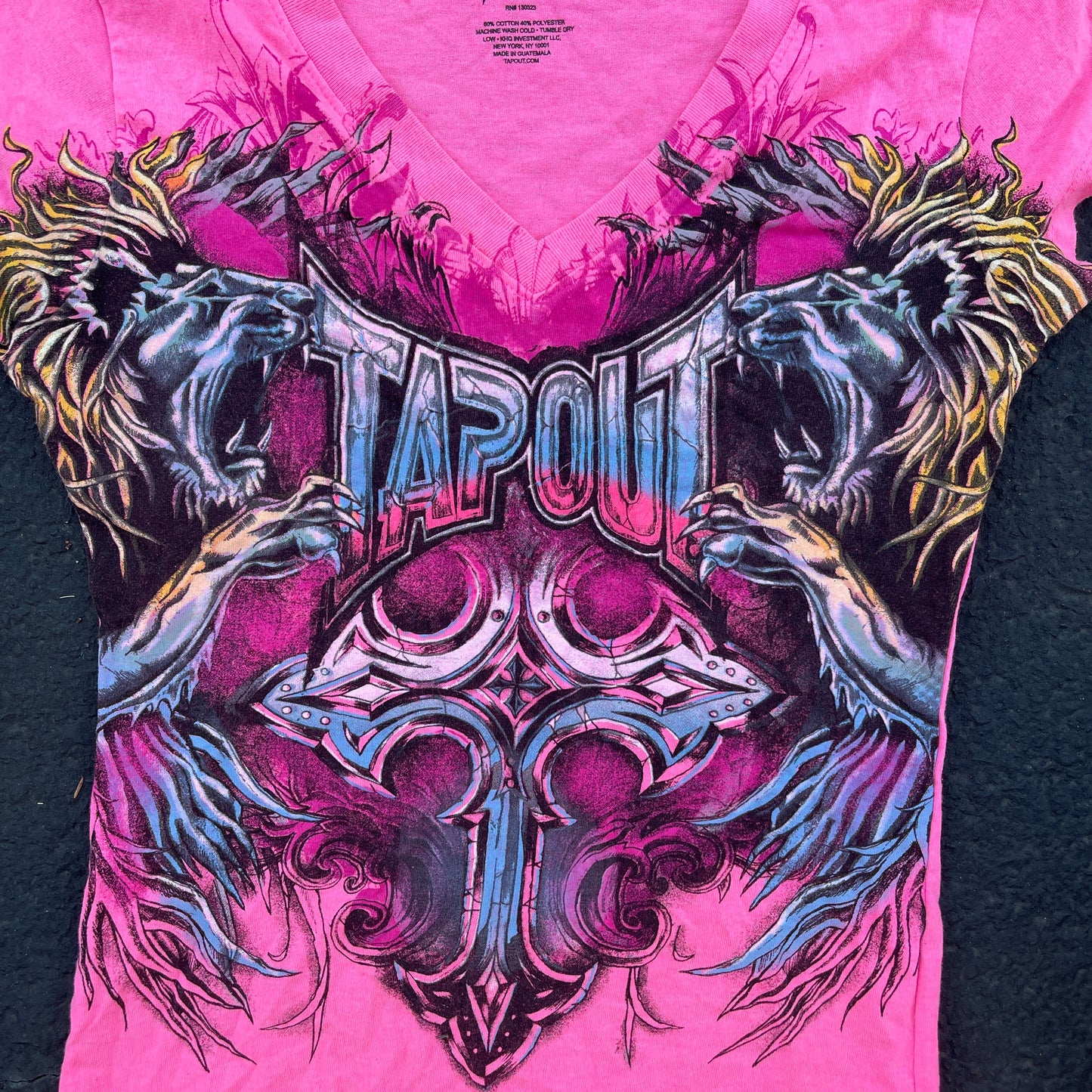 Tapout y2k shirt size M