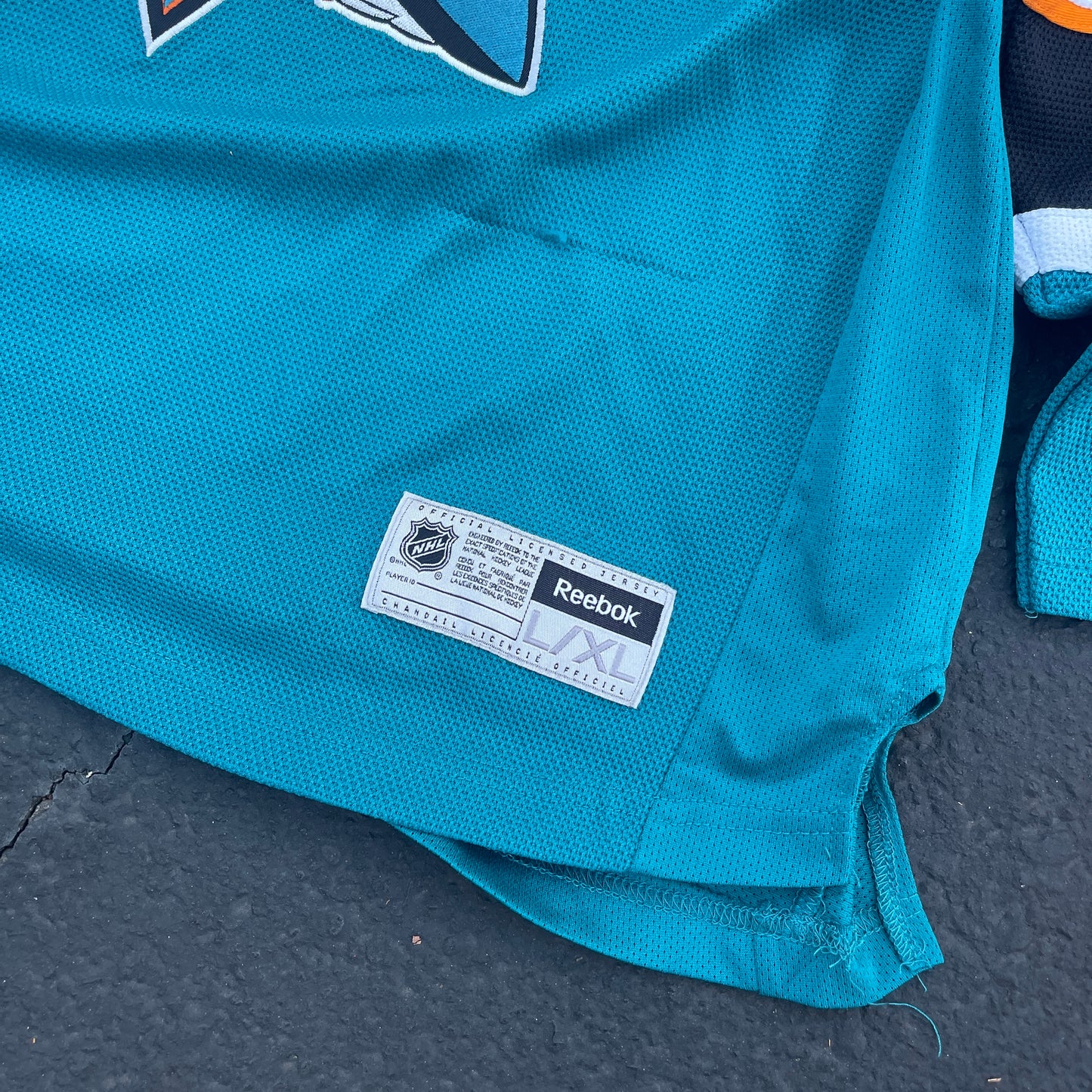 Reebok NHL Sharks Jersey size L/XL Youth